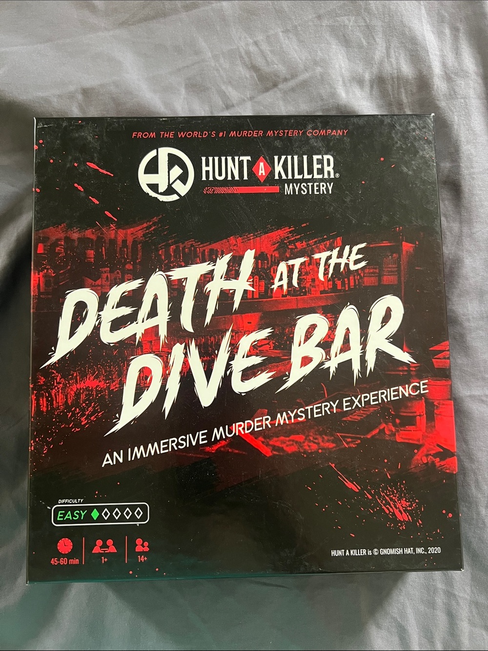 Hunt A Killer Death at the Dive Bar Murder Mystery Board Game